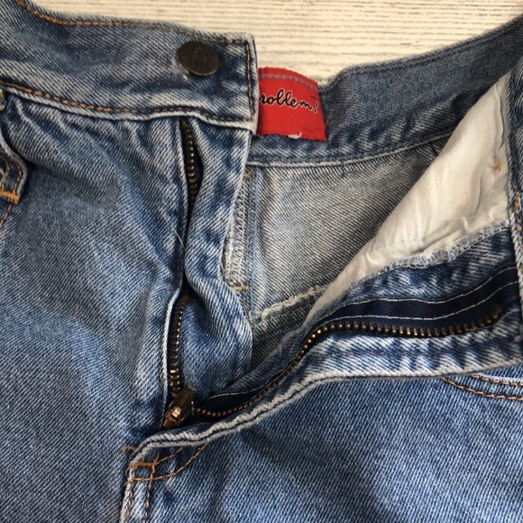 Vintage No Problem High Waisted Denim Shorts - Picture 6 of 9